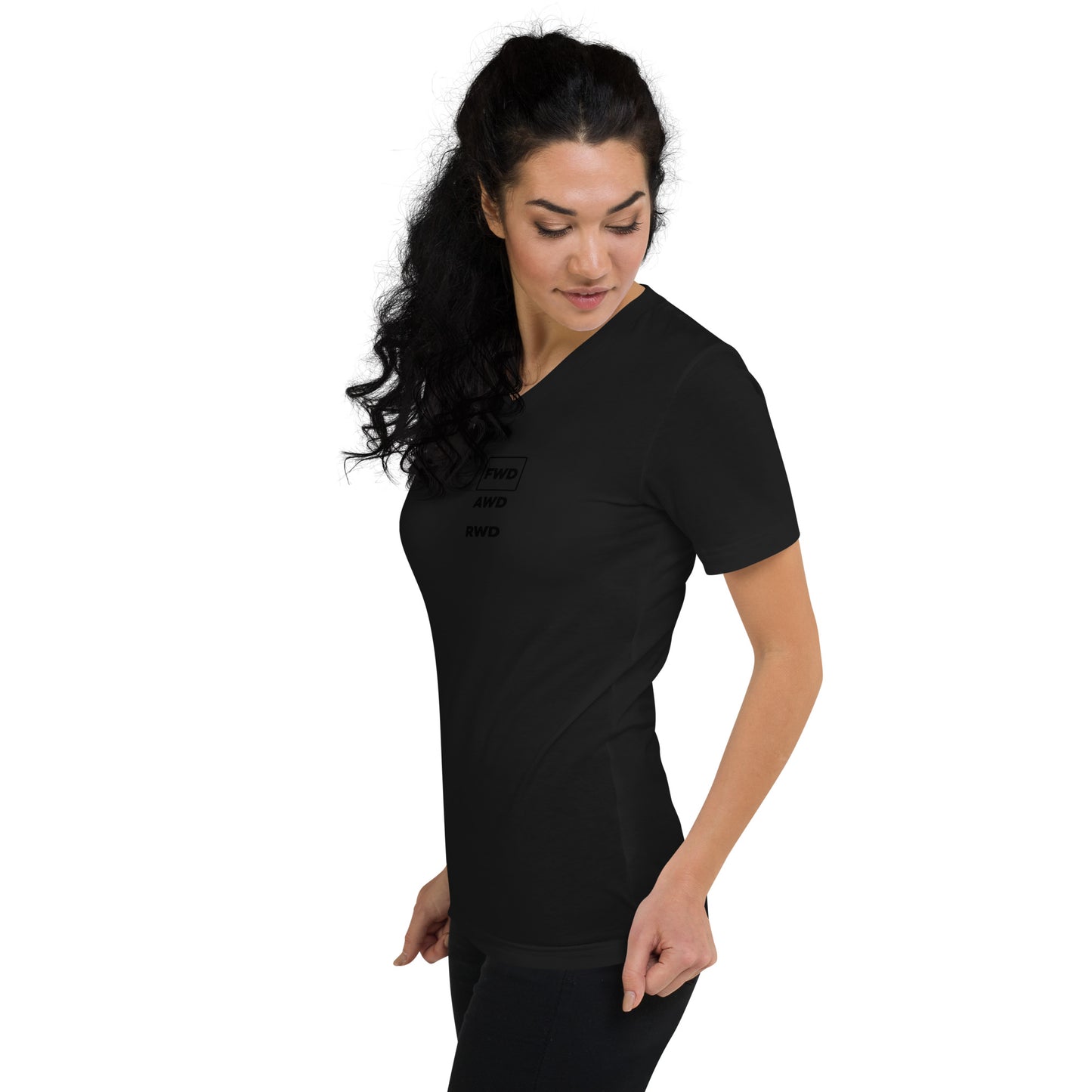 Short Sleeve V-Neck FWD