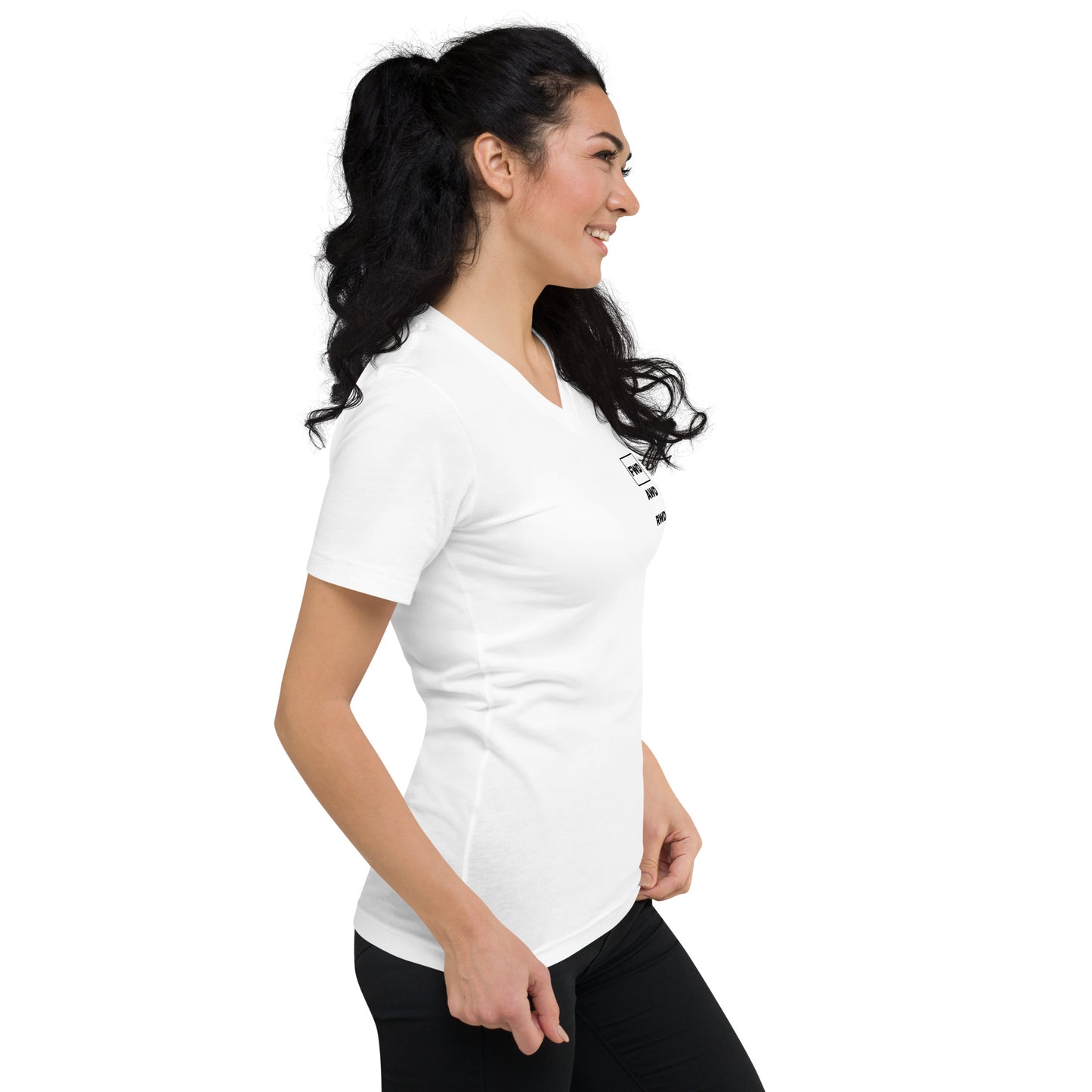 Short Sleeve V-Neck FWD