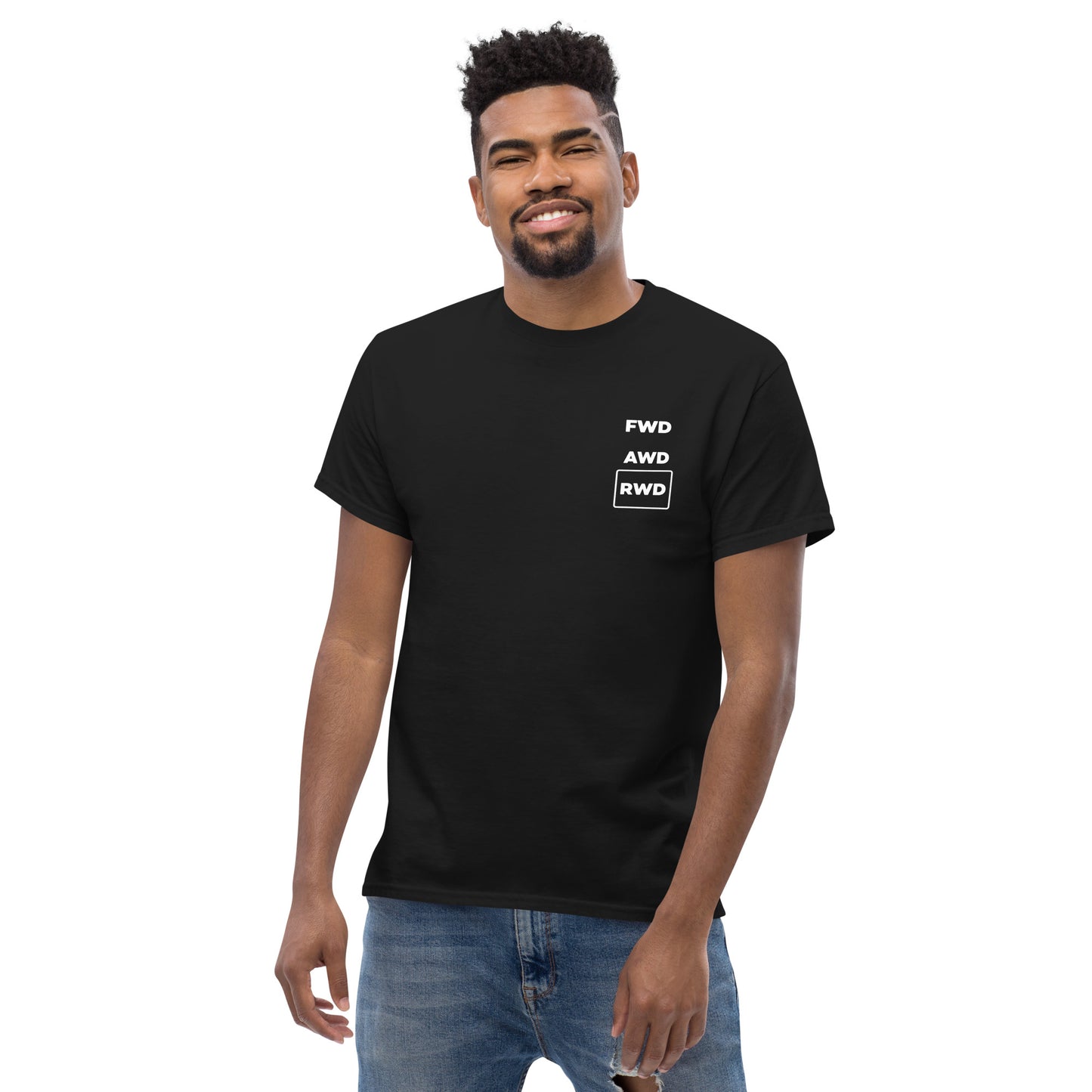 Classic tee RWD [white font]