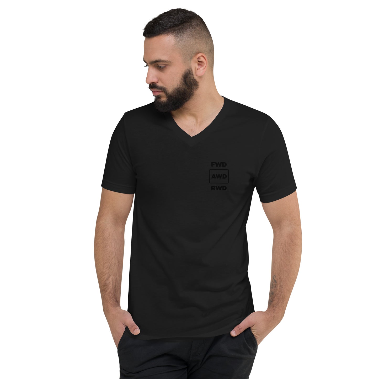 Short Sleeve V-Neck AWD